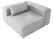 Corner Seat BRANDE Grey Symmetrical_1003456