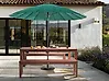Gartenmöbel Set mit Bänken 6-Sitzer TUSCANIA Eukalyptusholz Dunkelbraun