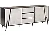 Sideboard mit 2 Türen BLACKPOOL Grauer Betoneffekt