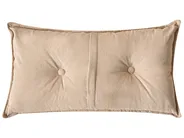 Corner Sofa 3 Seater DOLVA Corduroy Beige Right Hand_984476