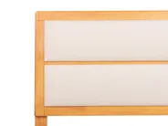 Bett mit Lattenrost POISSY 180 x 200 cm Naturfarbene Esche_912618