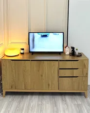 Sideboard mit 2 Türen MONCTON Hellbraun_1048147