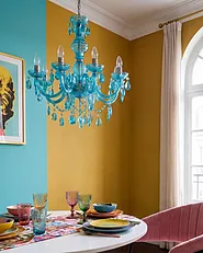 Kronleuchter KALANG L Blau_1164435