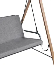 Hollywoodschaukel BONAGIA Metall Grau_1001134