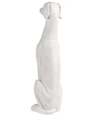 Garden Statue CHART Dog White_1150379