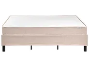 Boxspringbett ohne Kopfteil Stoff COUNTESS 180 x 200 cm Beige_1054189