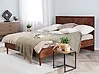 Bett mit Lattenrost MIALET 180 x 200 cm Dunkelbraun