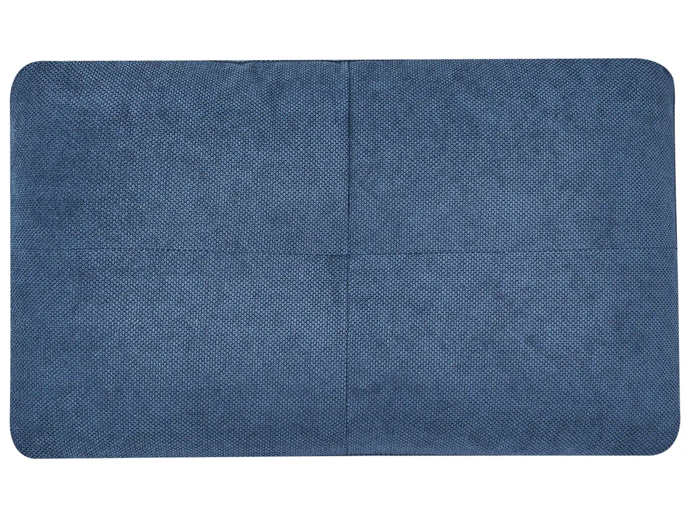 Sofa Bed 3 Seater JERSLEV Fabric Blue_1012918