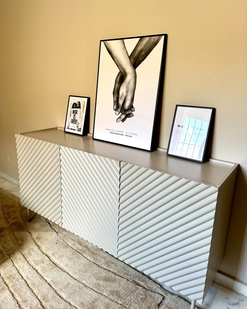 Sideboard mit 3 Türen YARAKA Hellbeige_1076652