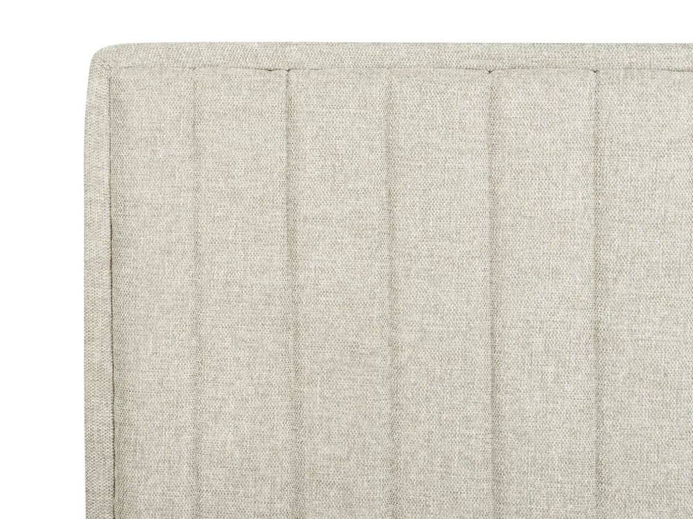 Bett verstellbar Stoff DUKE II 180 x 200 cm Beige_989042