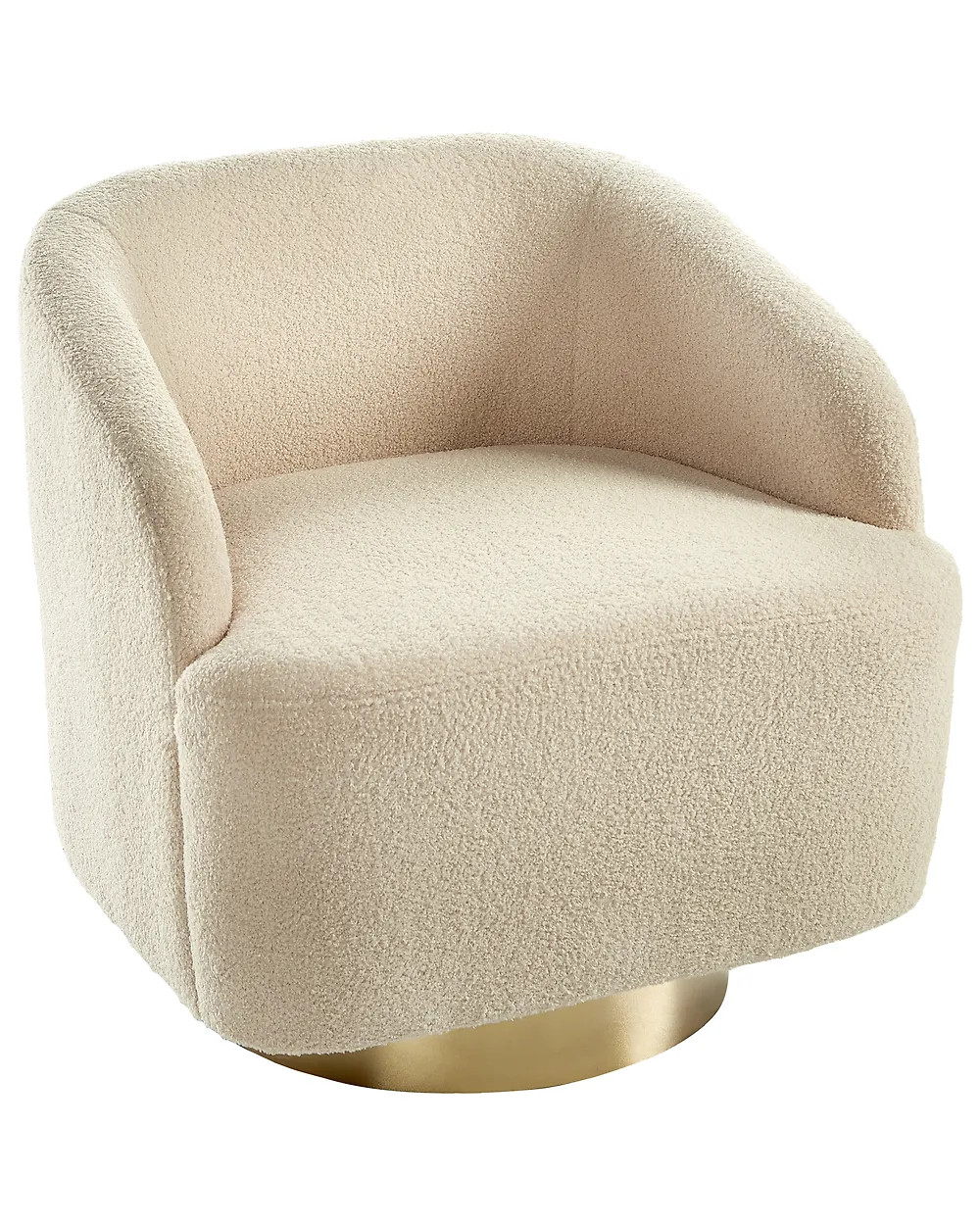 Armchair LAVIK Boucle Beige_952197