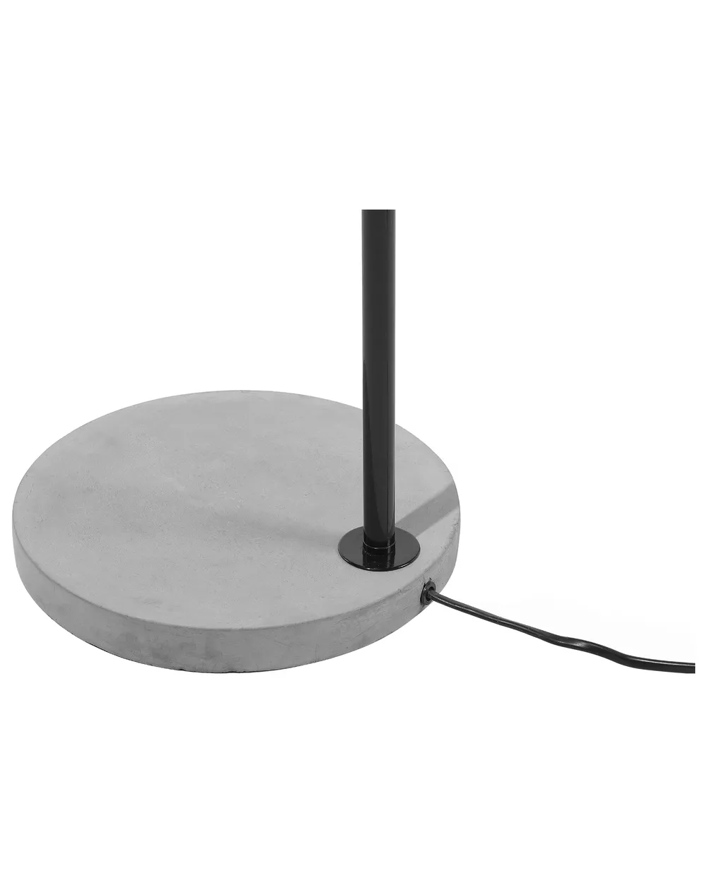 Floor Lamp CORBONES Adjustable Metal Black_697737
