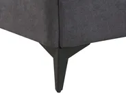 Bed Velvet MELLE 160 x 200 cm (EU King Size) Dark Grey_791200