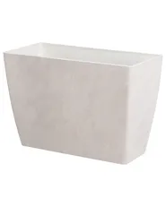 Set of 2 Plant Pots SILENEV 59 cm Light Grey_1133002