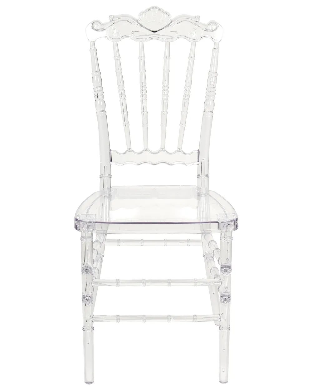 Set of 2 Dining Chairs MENDON Transparent_929345