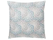 Set of 2 Decorative Cushions PRIMROSE 45 x 45 cm Light Blue Ikat_770060