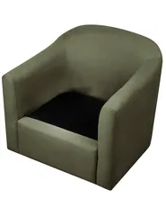 Draaifauteuil MAGNOR Stof Donkergroen_966250