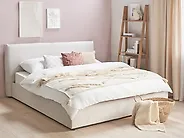 Ottoman Bed LAVAUR Velvet Off-White 180 x 200 cm (EU Super King)_1172028
