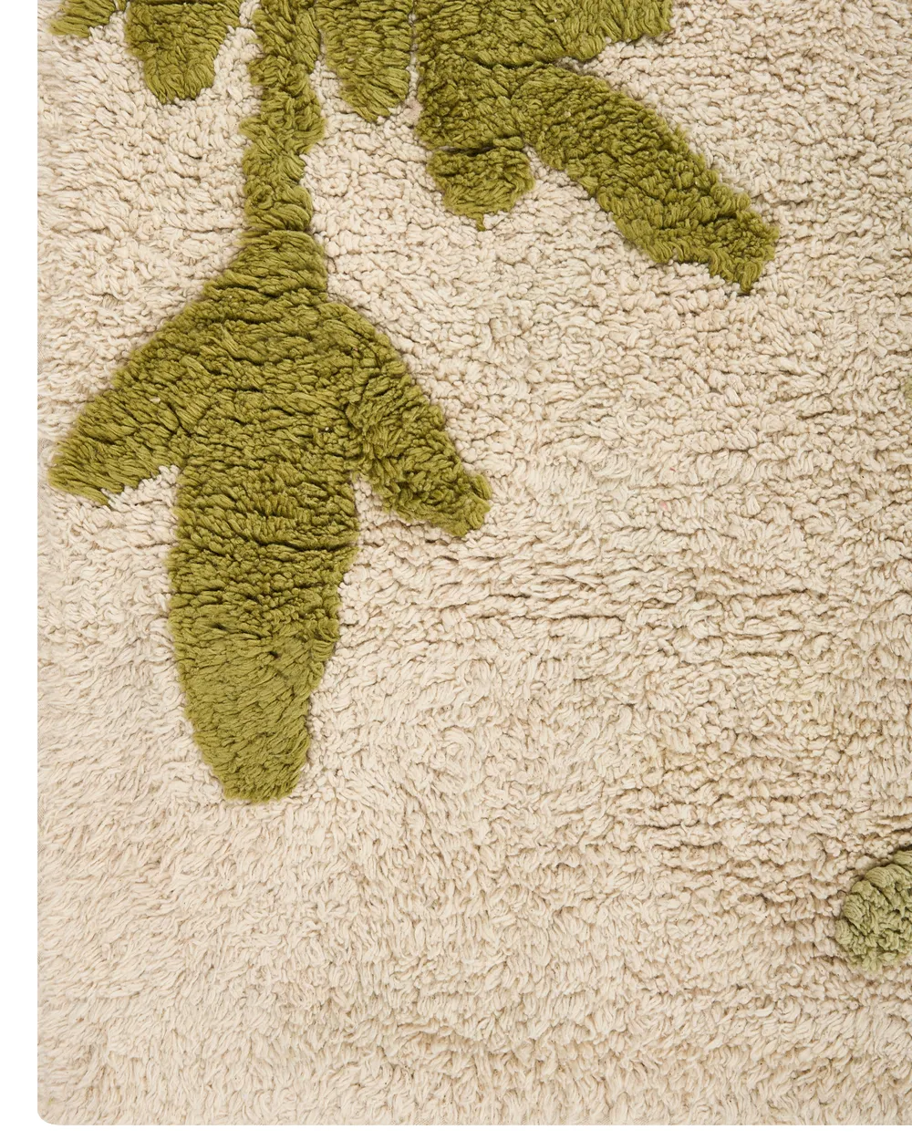 Kinderteppich DARMA Beige 140 x 200 cm Baumwolle_1108009