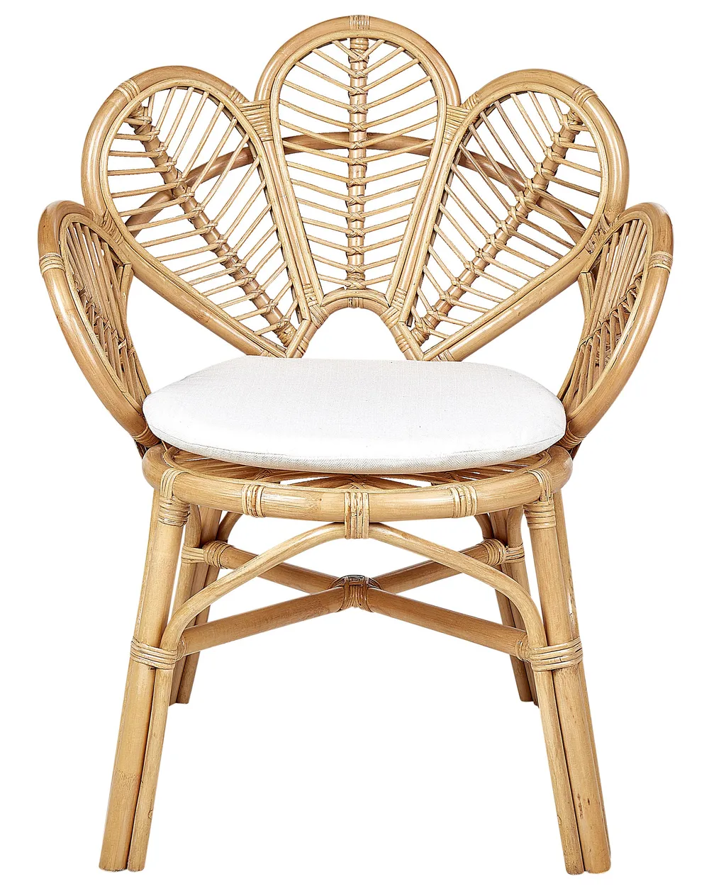 Pfauenstuhl FLORENTINE II Rattan Naturfarben_900777