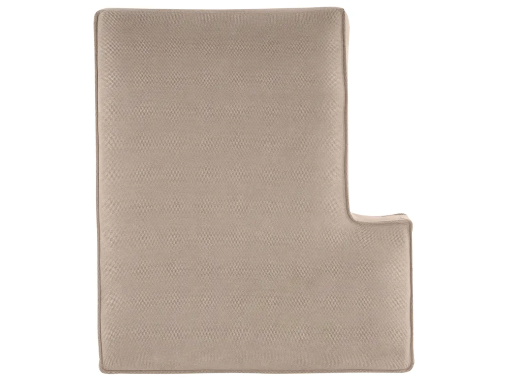 Corner Sofa KOLDING Fabric Taupe Left Hand_1008214