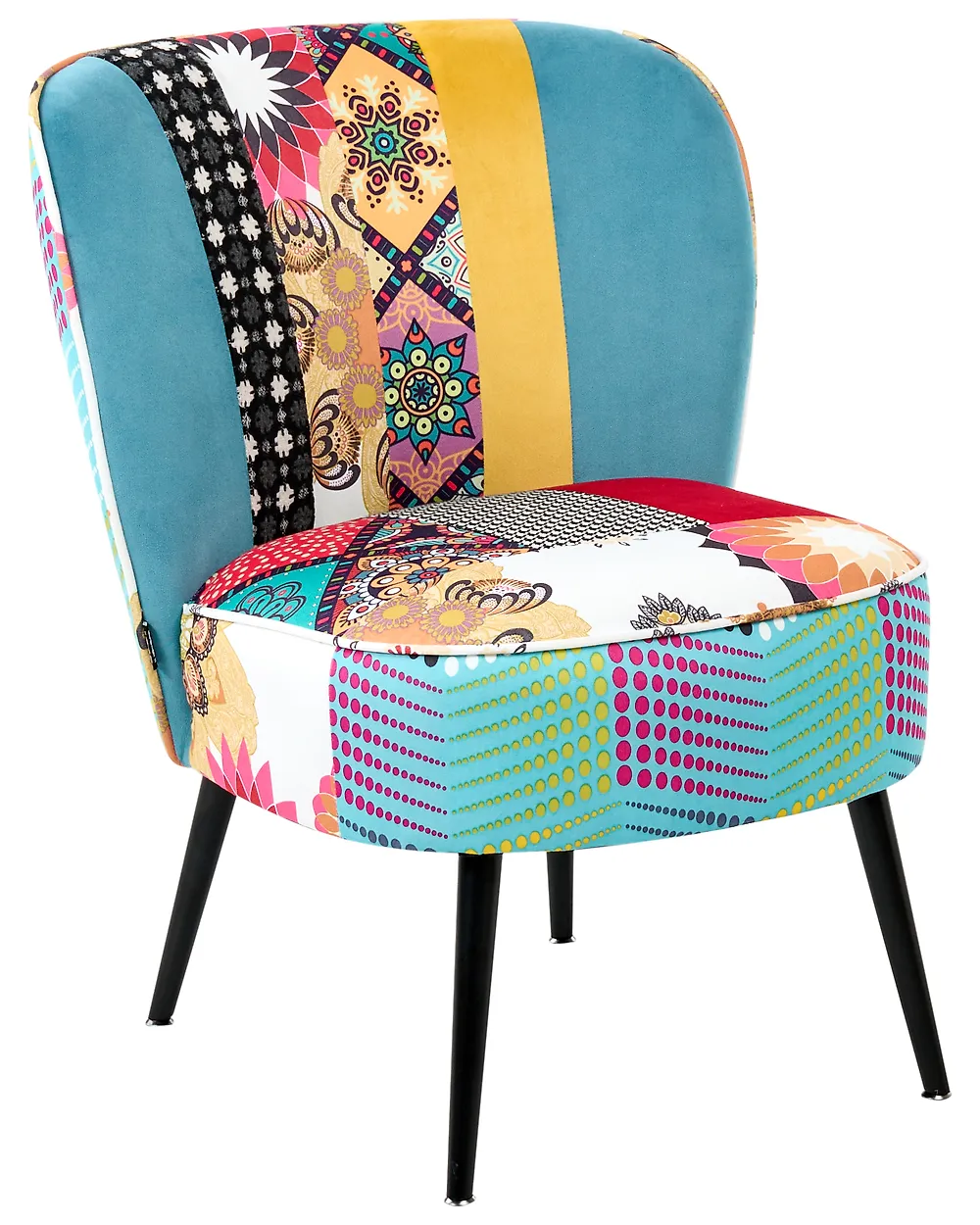Sessel VOSS Stoff Blau