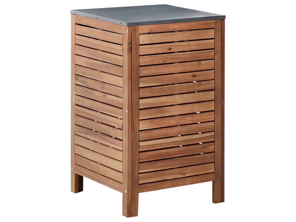 Outdoor-Küchenschrank BRUCOLI Braun Akazienholz_1000960