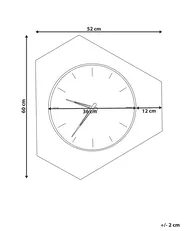 Wanduhr SAILON 52 cm Weiß_940803