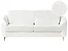 Sofa 3-Sitzer TROSA Bouclé Weiß