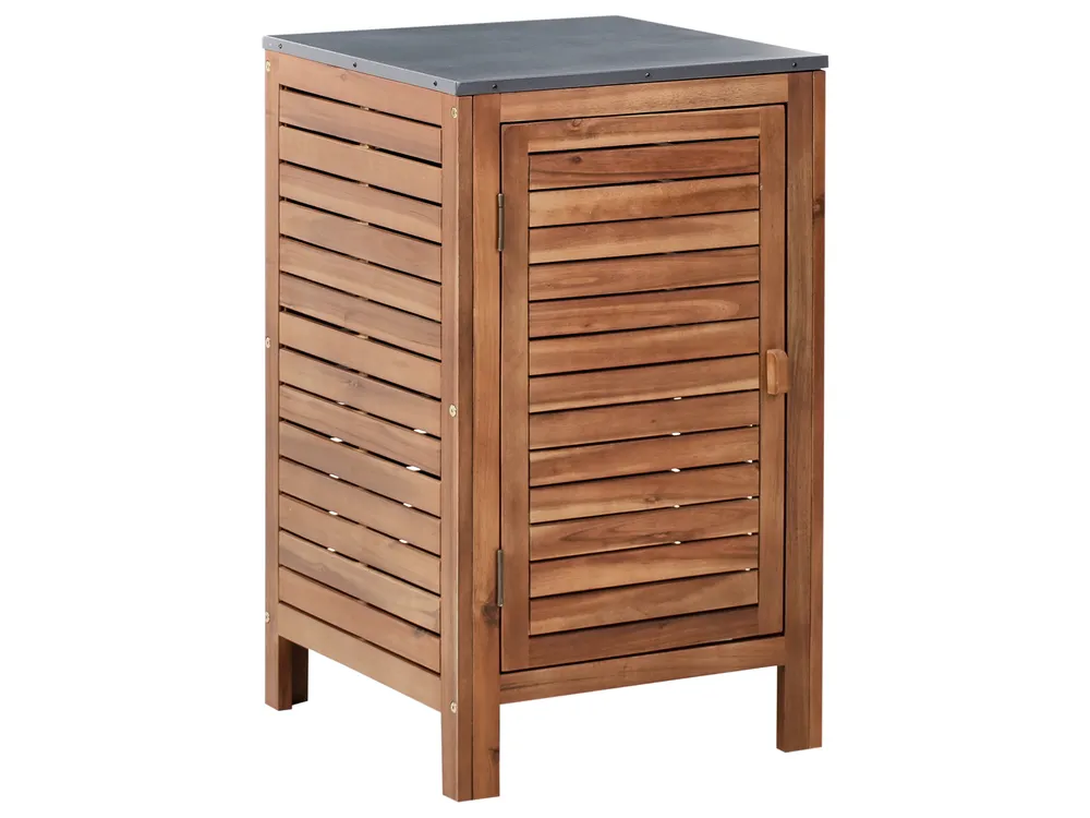 Outdoor-Küchenschrank BRUCOLI Braun Akazienholz