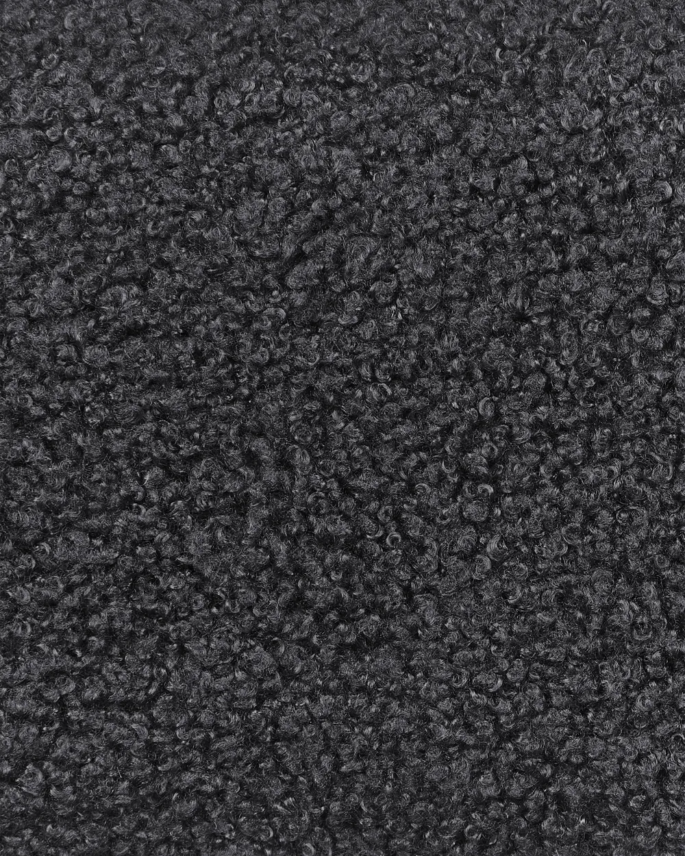 Produktbild von Beliani Barstuhl 2er Set – Bouclé/Stahl, Schwarz, 75 Cm Sitzhöhe, Mit Lehne & Fußstütze, Modern, 120 Kg Belastbarkeit