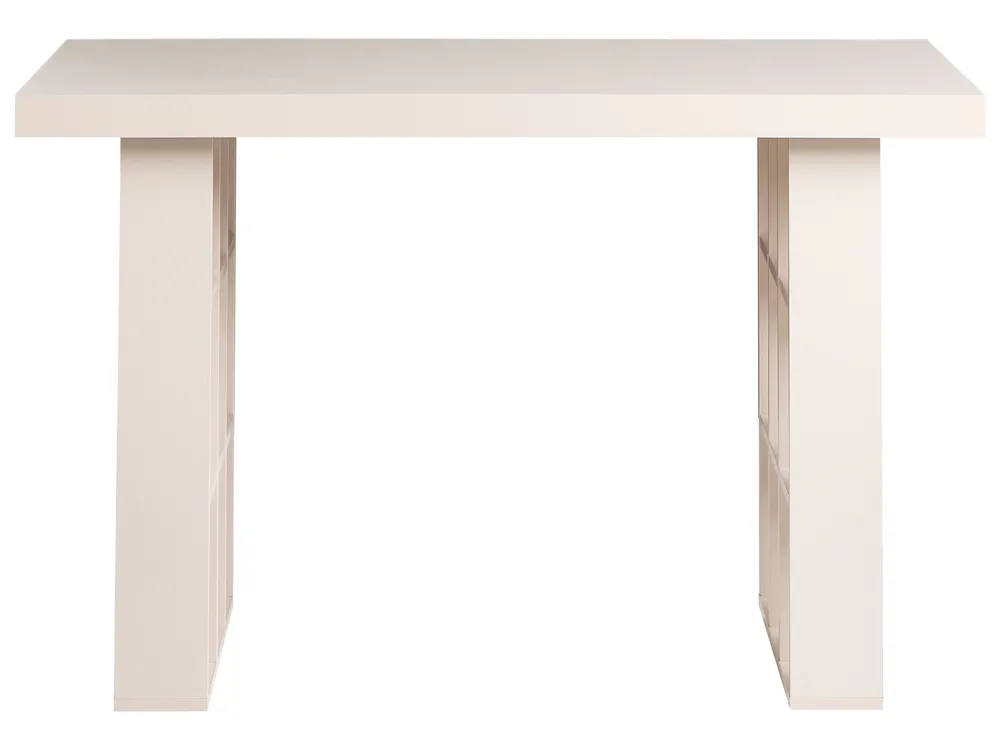 Schreibtisch ELURA 120 cm 60 cm mit Fächern Hellbeige_1092010