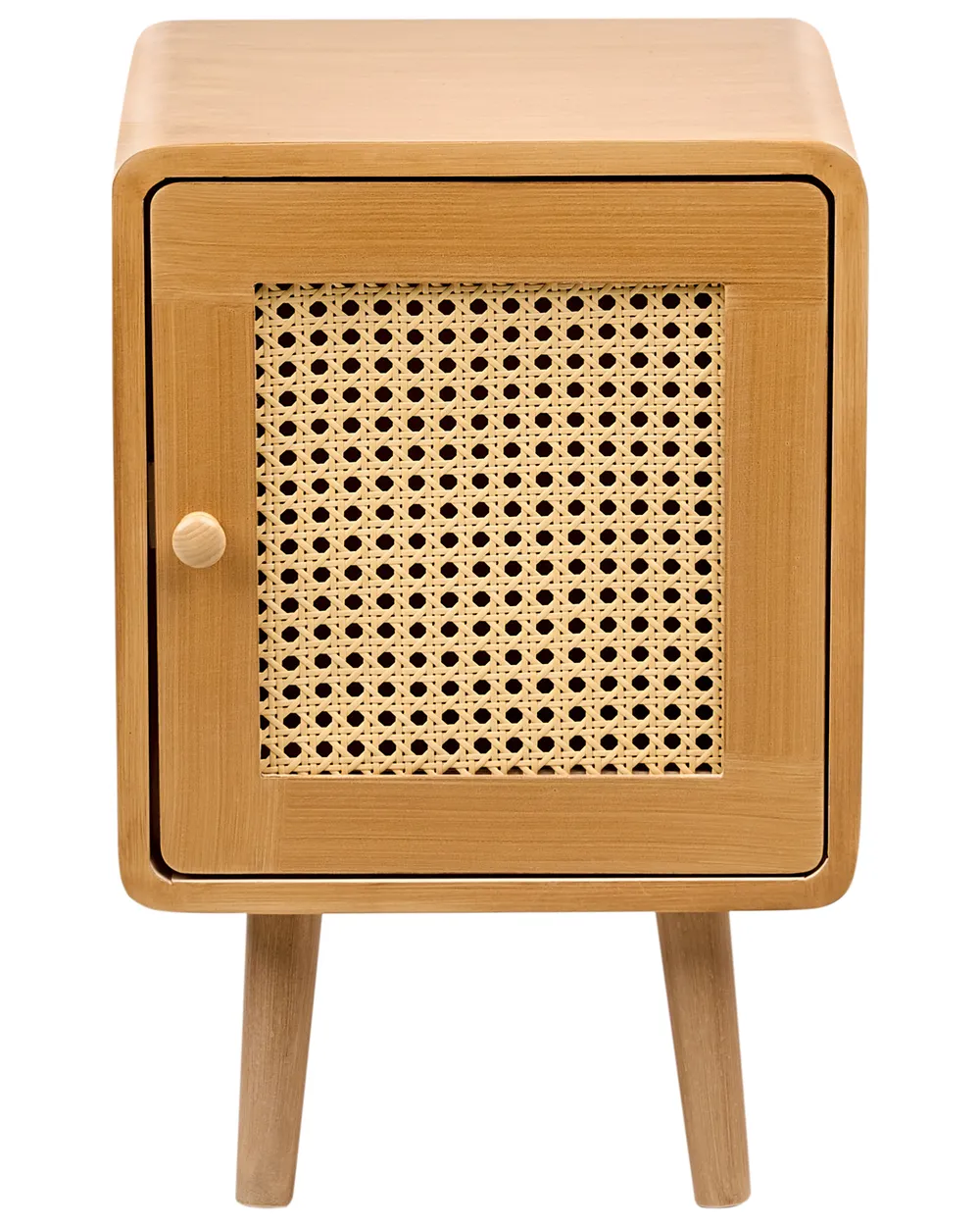 Bedside Table LEFROY Light Brown_975641