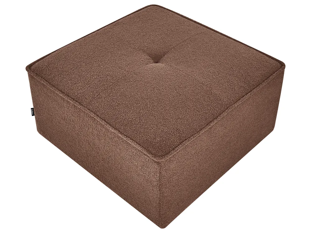 Ottoman AXEBO Boucle Brown_1075782