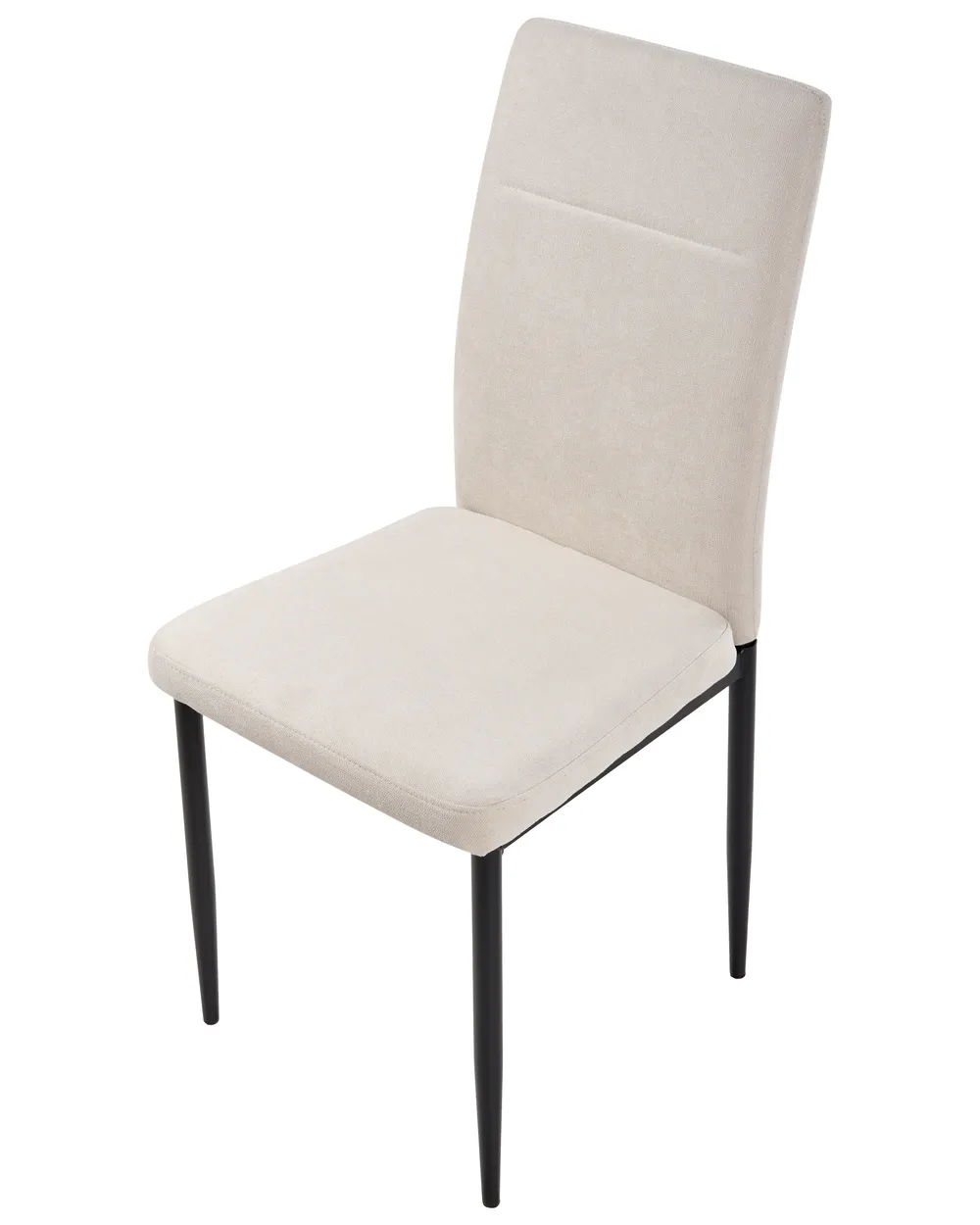 Esszimmerstuhl 4er Set RINER Stoff Hellbeige_1024474