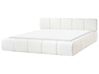 Bed Stof ORVILLE 180 x 200 cm Gebroken wit