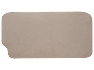 Sofa 3-Sitzer GINNERUP Stoff Taupe_1035425