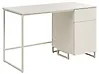 Schreibtisch LEXTON 120 cm x 60 cm mit Schubladen Hellbeige