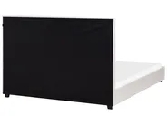 Bett mit Lattenrost Stoff ROUEN 160 x 200 cm Hellbeige_996690