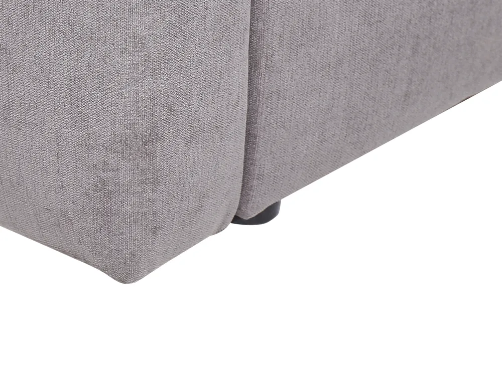 Boxspringbett mit Stauraum ARISTOCRAT Stoff Taupe 160 x 200 cm_954006