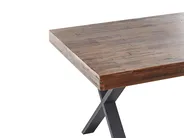 Esstisch CLIFTON Dunkelbraun 180 cm 90 cm Kiefernholz_961115