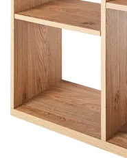 Bookcase BANGOR 175 cm Brown/ Black_894698