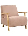 Sessel LESJA Stoff Rosa