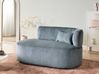 Rechtsseitige Chaiselongue VANVEY Cord Blau