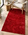Shaggy-Teppich EVREN Rot 80 x 150 cm