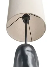 Floor Lamp SELB Ceramic Black_996914