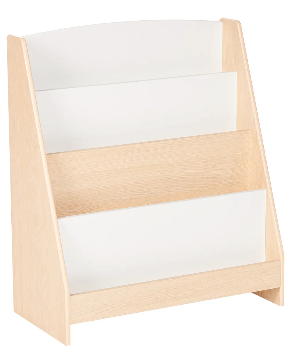 Bücherregal mit 4 Ebenen LILOET 70 cm Hellbraun