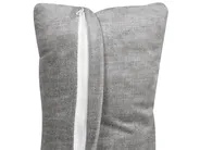 Modular Corner Sofa 4 Seater HELLNAR with Ottoman Fabric Grey Left Hand_912027