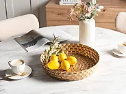 Decorative Tray SUEZ Metal Gold_1179460
