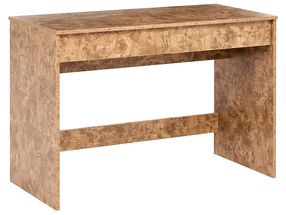 Home Office Desk RONDANE 110 cm 50 cm Burl Effect_1176673